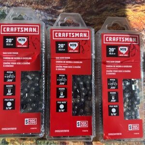 Craft Red Gas Saw Chain Pack